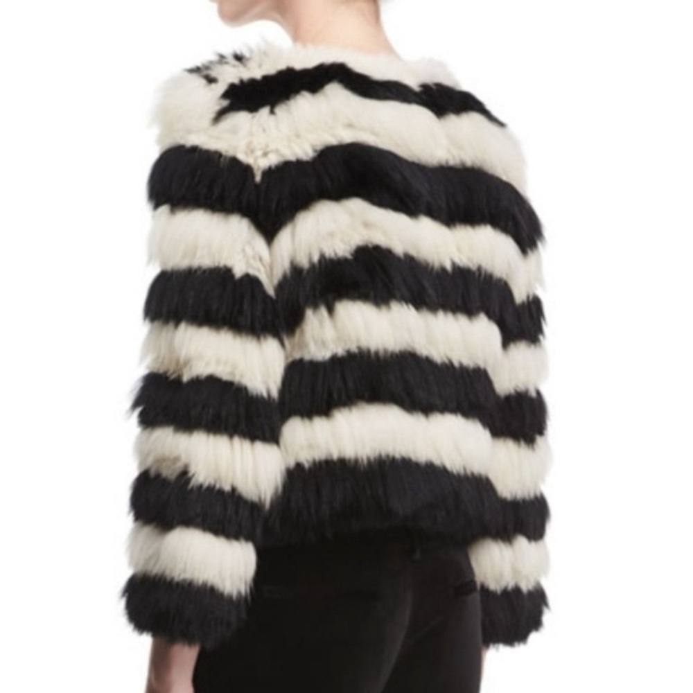 Alice & Olivia Faux Fur Coat
